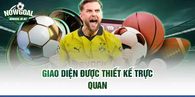 Giao diện được thiết kế trực quan